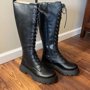 Brand new Sam Edelman combat boots